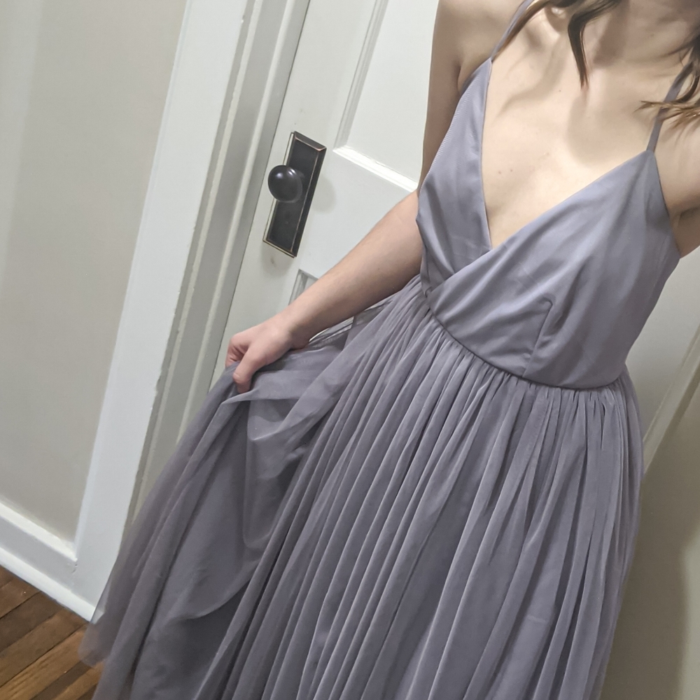 Asos Pinny Extreme Tulle Mesh Prom Dress Easter Gown